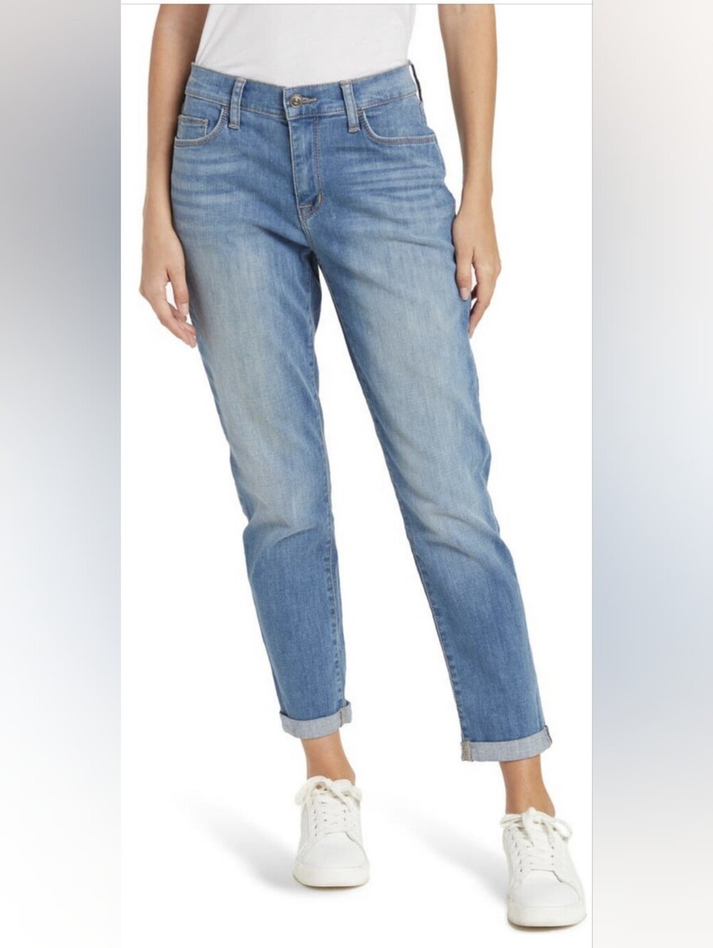 Hudson Natalie Midrise Slim Boyfriend Jeans Medium Wash Size 29